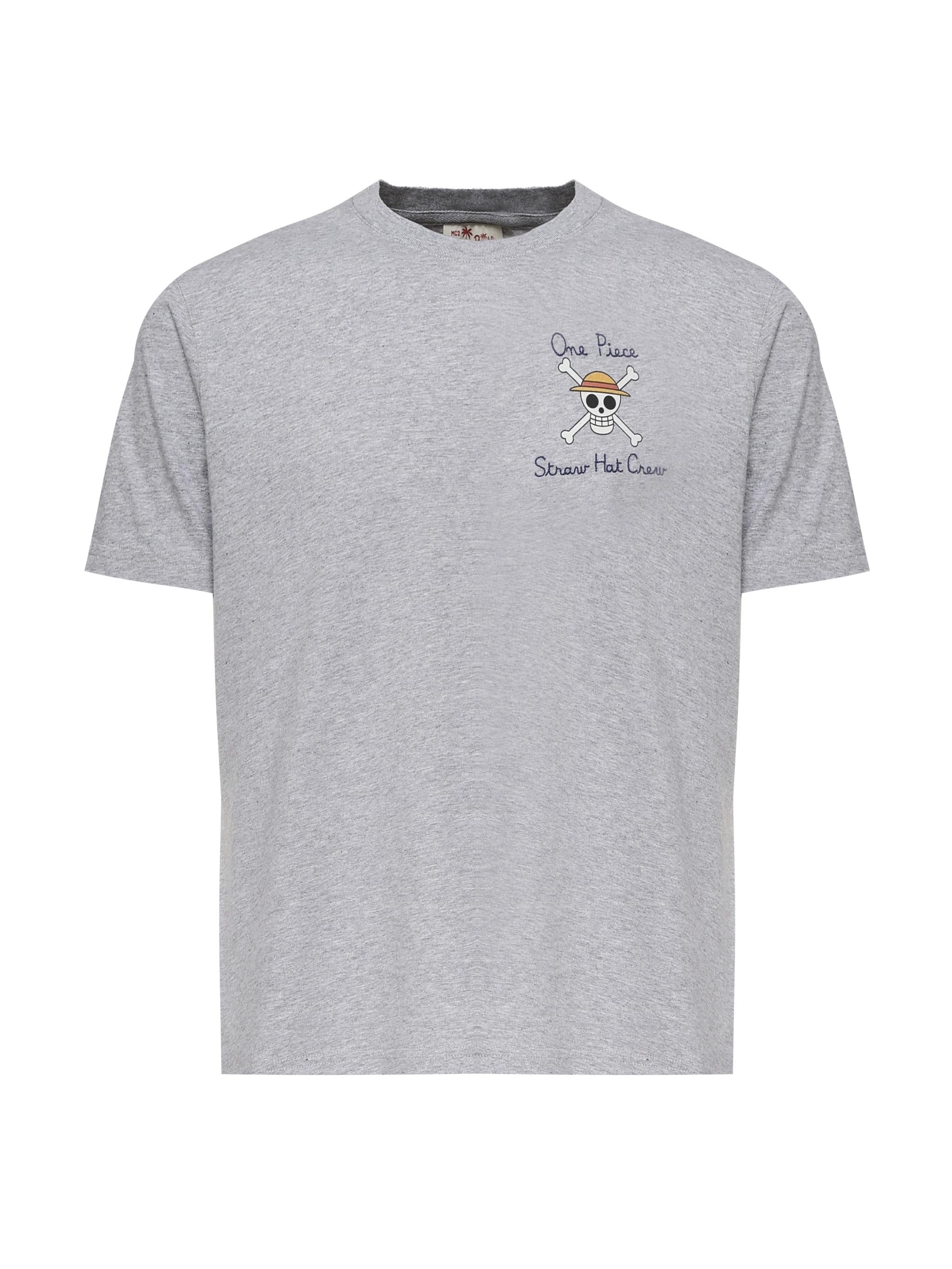 T-shirt con ricamo e stampa 'One Piece' TSHM001 04479H MC2 SAINT BARTH 