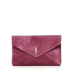Clutch Cassandre in suede 851590 1U80W6979 SAINT LAURENT 