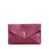 Clutch Cassandre in suede 851590 1U80W6979 SAINT LAURENT 