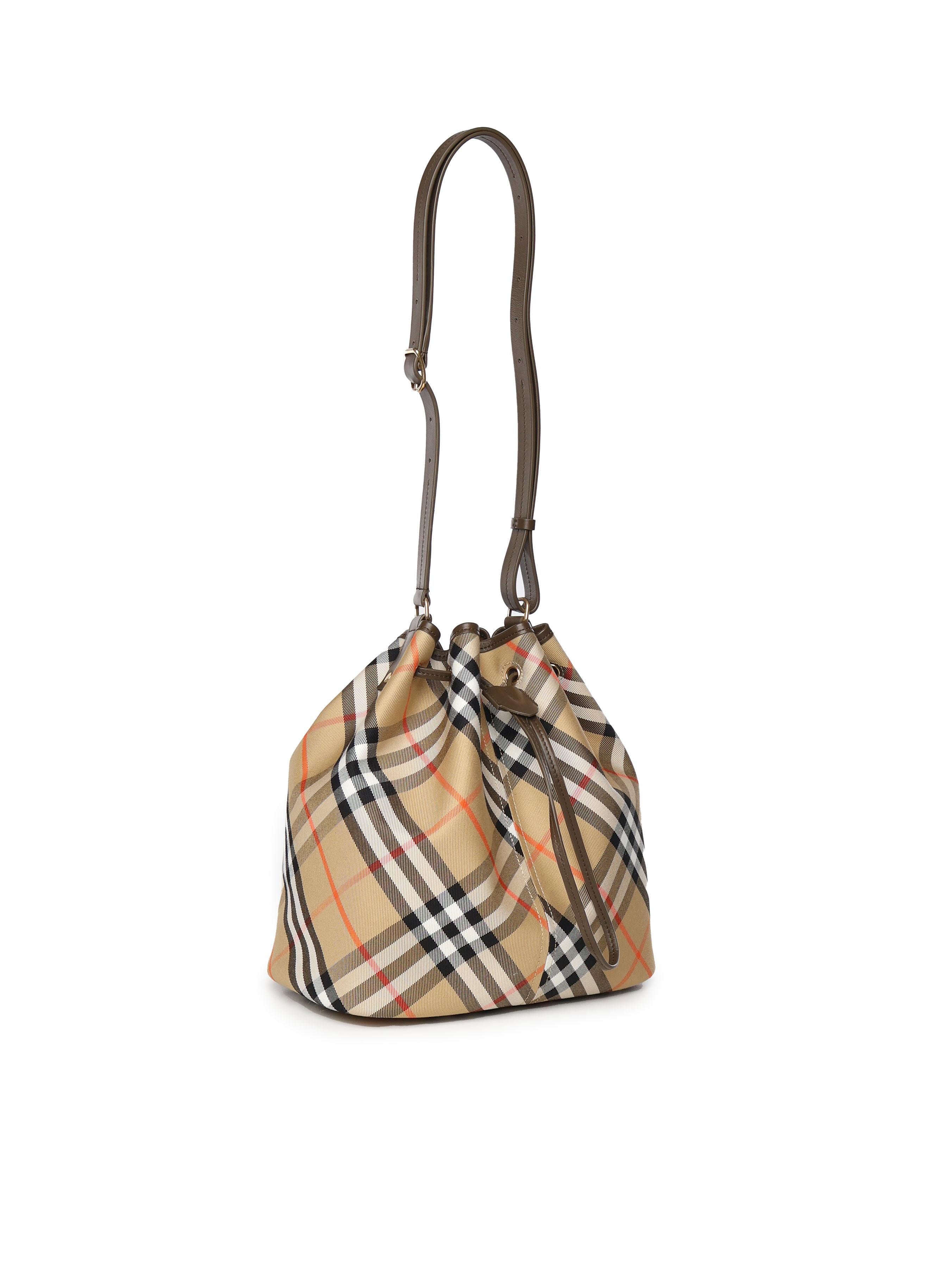 Borsa secchiello Vintage Check 8093869 B9368 BURBERRY 