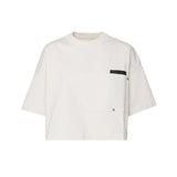 T-shirt crop top in cotone 796160 VKLZ02679 BOTTEGA VENETA 