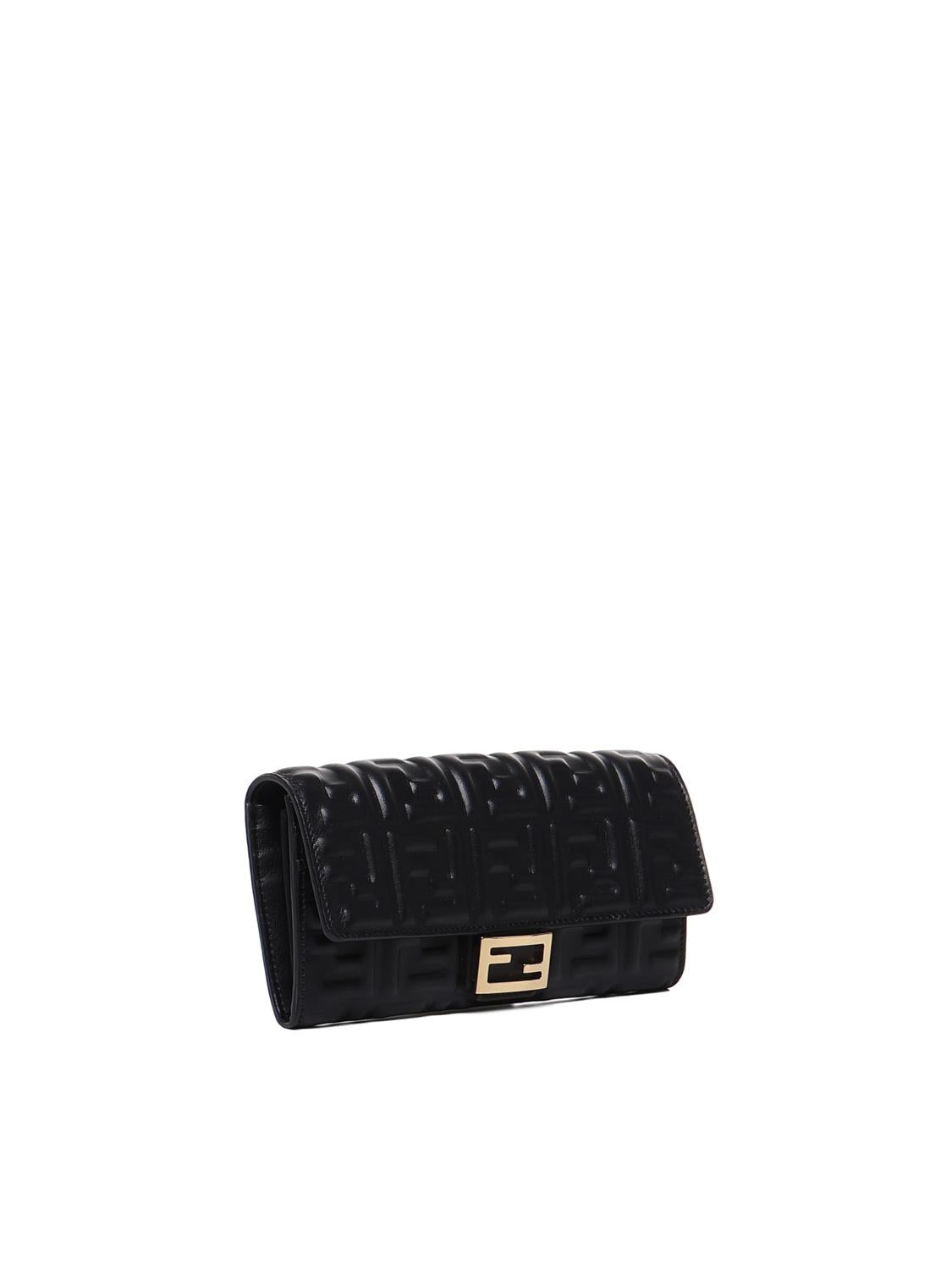 Portafoglio continental Baguette in pelle 8M0365 AAJDF0KUR FENDI 