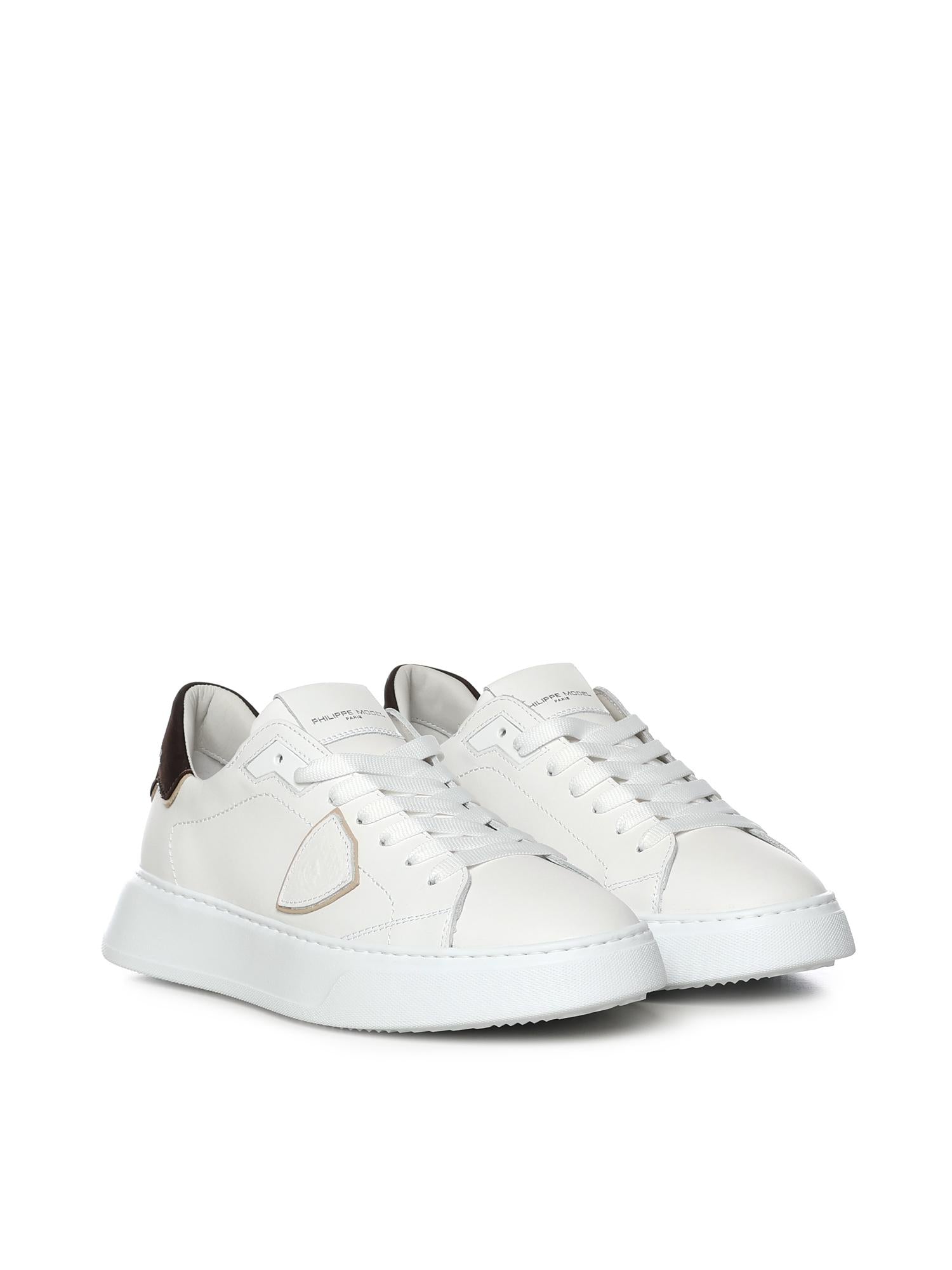 Sneaker Temple in pelle BTLU VU01 PHILIPPE MODEL 