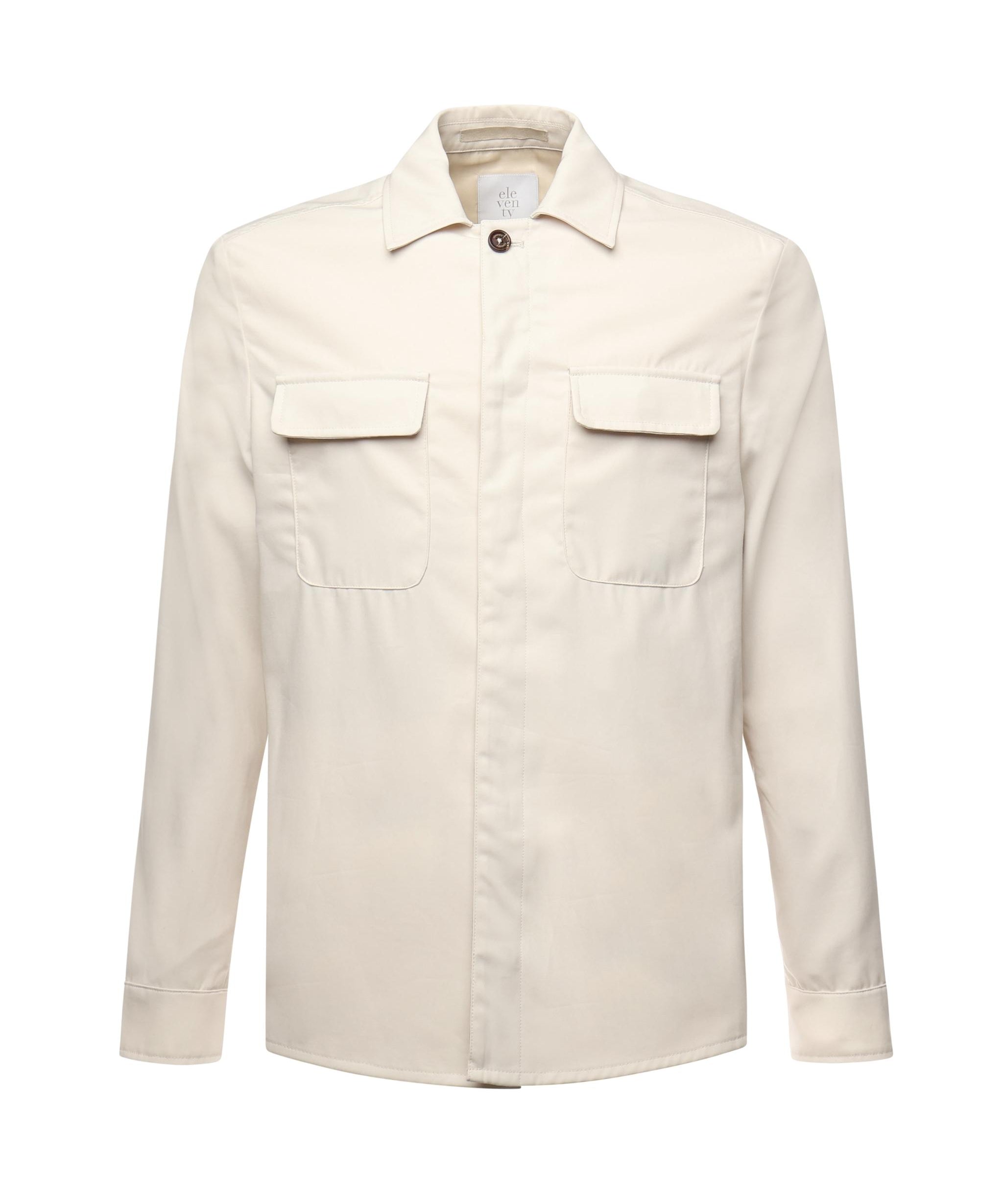 Giacca-camicia in cotone K70GIAJ17TES0K187 02 ELEVENTY 