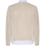 Bomber in pelle scamosciata M75GBTM43PEL0M029 07 ELEVENTY 