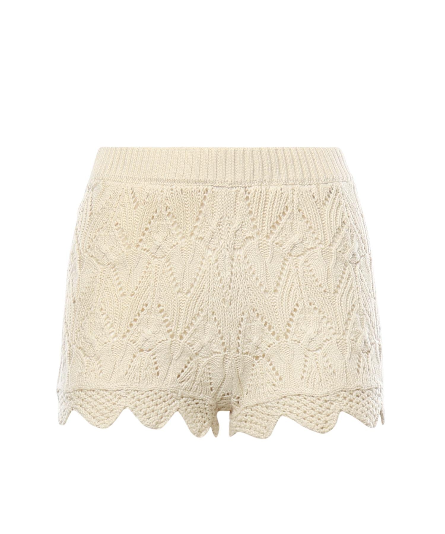 Shorts Lelia in cotone KB0047 CREAM FOR LOVE & LEMONS 