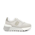 Sneakers platform in suede e mesh BA5049PX027S1803  LIU JO 