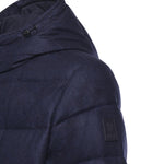 Piumino double front in flanella di lana cardata NAM32510620WGZ U604 FAY 