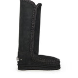 Stivali Eskimo 40 rhinestones logo<BR/> MUFW101052A BKBK MOU 