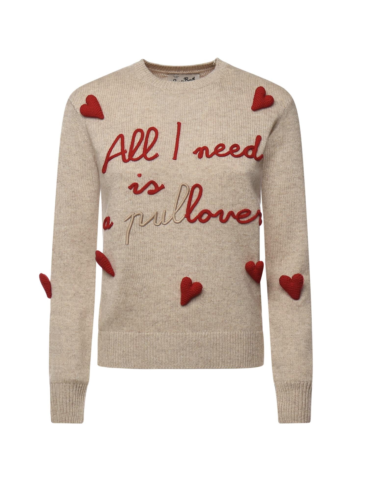 Maglione New Queen in misto cashmere QUE0010 00671I MC2 SAINT BARTH 