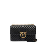 Borsa media a tracolla Love Bag One Chevron 100941 A0GKZ99Q PINKO 
