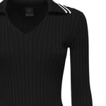 Maglia stile polo con logo 105418 A2PSZ99 PINKO 
