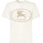 T-shirt in cotone con Knight Stamp 8110112 B7078 BURBERRY 