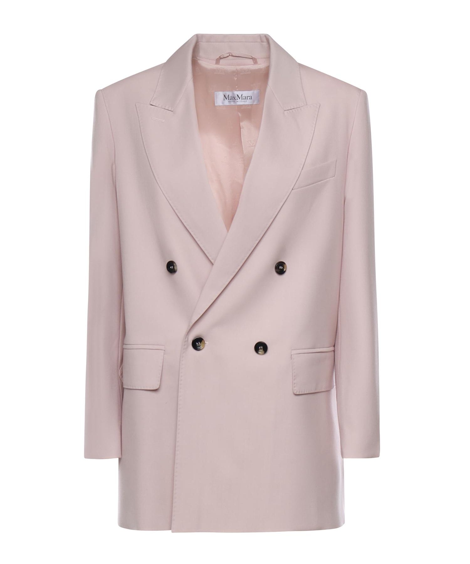 Blazer doppiopetto in lana mohair e seta 2611041171600 022 MAX MARA 