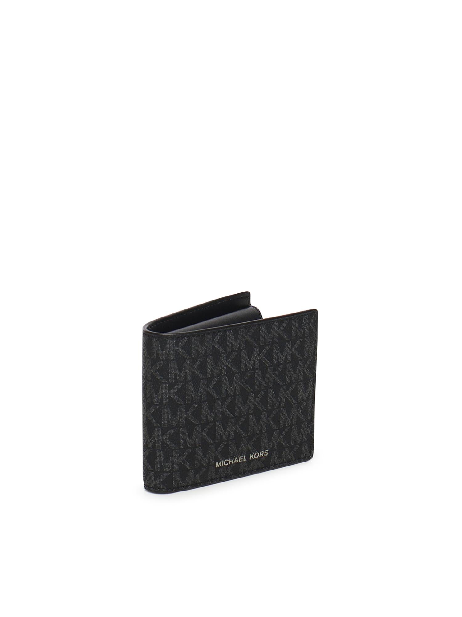 Portafoglio a libro Harrison con logo<BR/> 39F9LGYF3B 001 MICHAEL MICHAEL KORS 