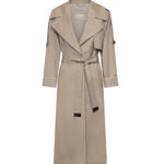 Trench over in twill antigoccia 2619021014600 013 MAX MARA THE CUBE 