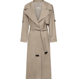 Trench over in twill antigoccia 2619021014600 013 MAX MARA THE CUBE 