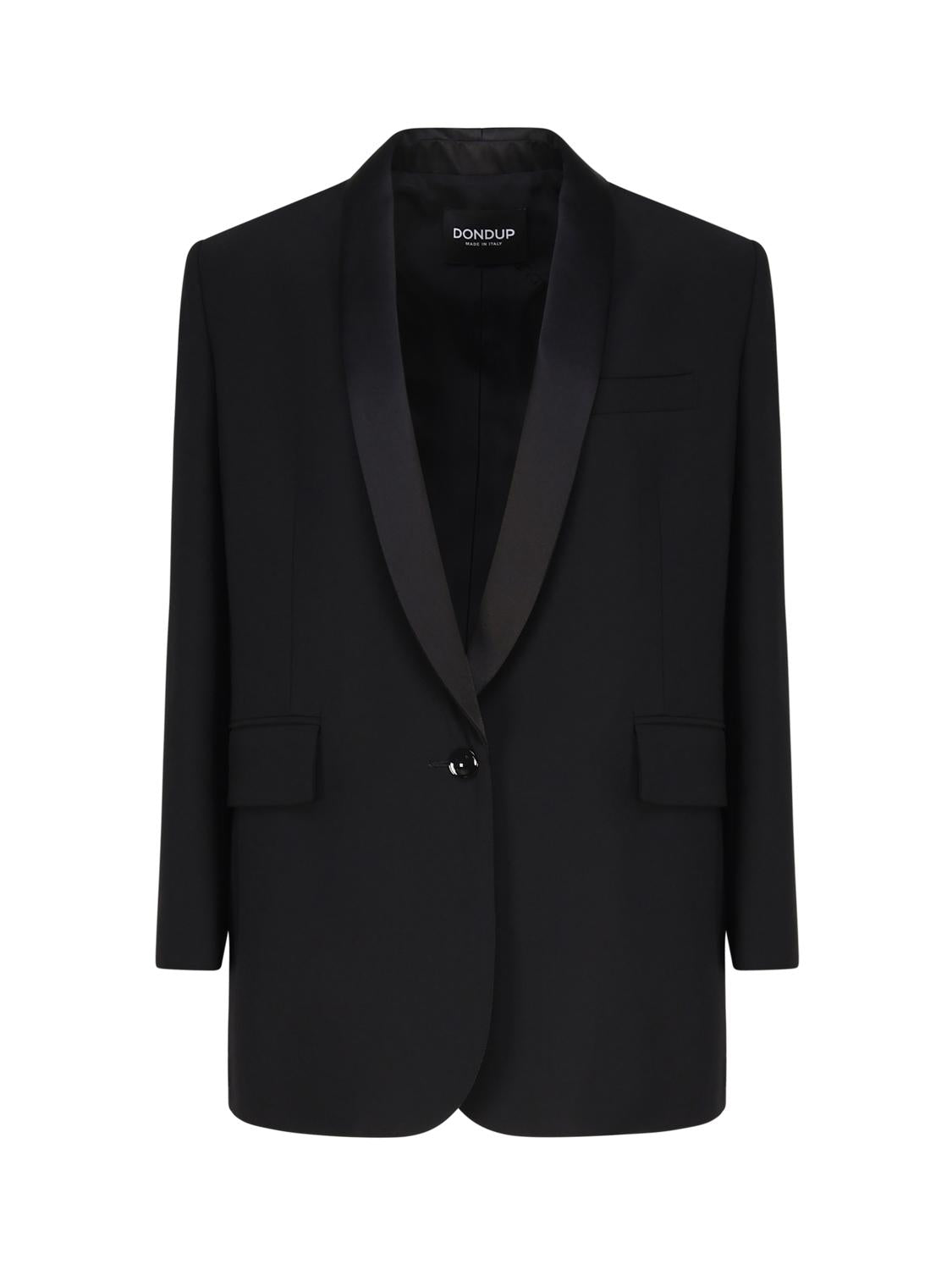 Blazer monopetto in misto lana DJ586WF0174D XXX999 DONDUP 