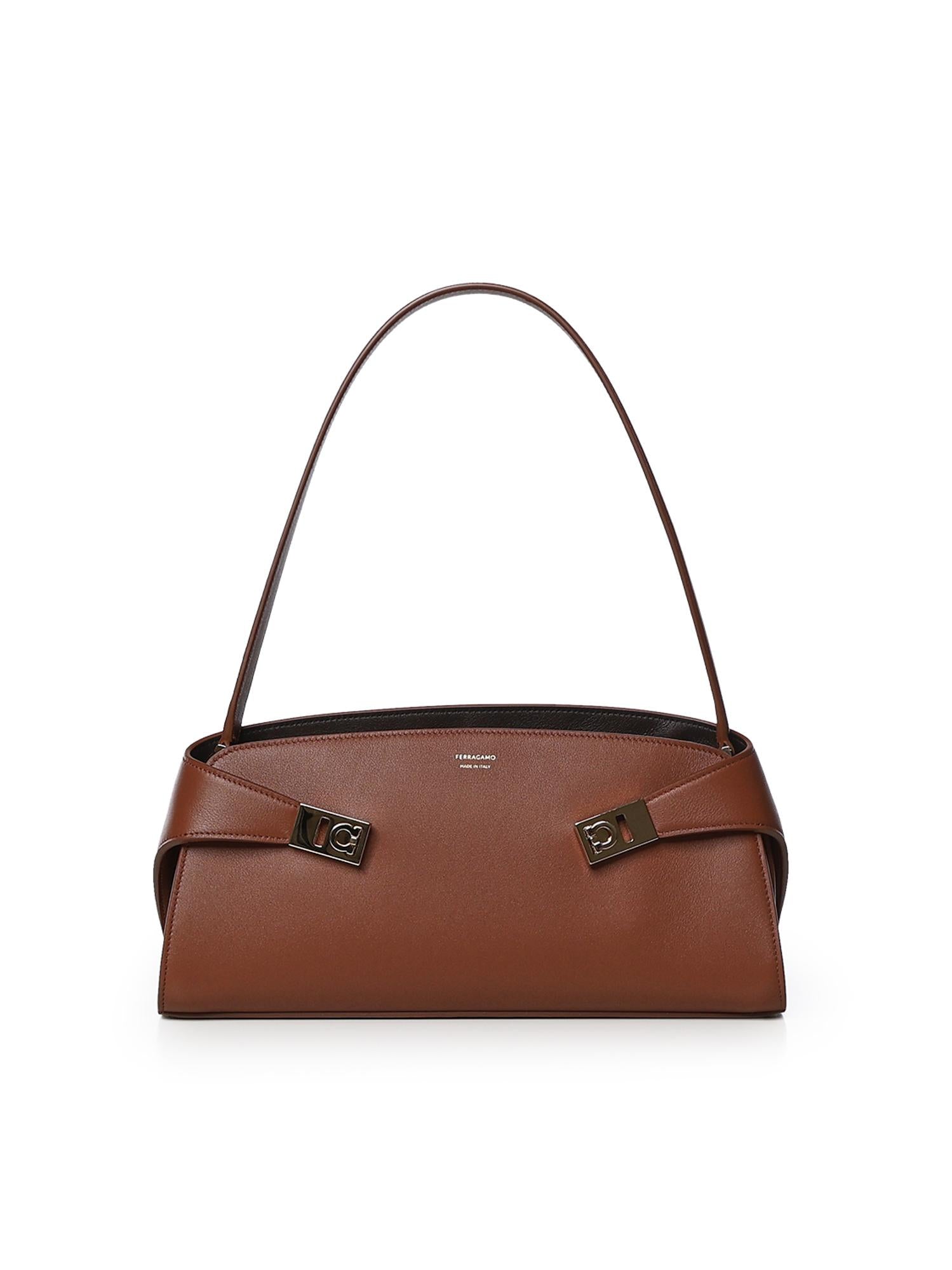 Borsa a spalla Hug East-West in pelle 21A712 795365005 FERRAGAMO 