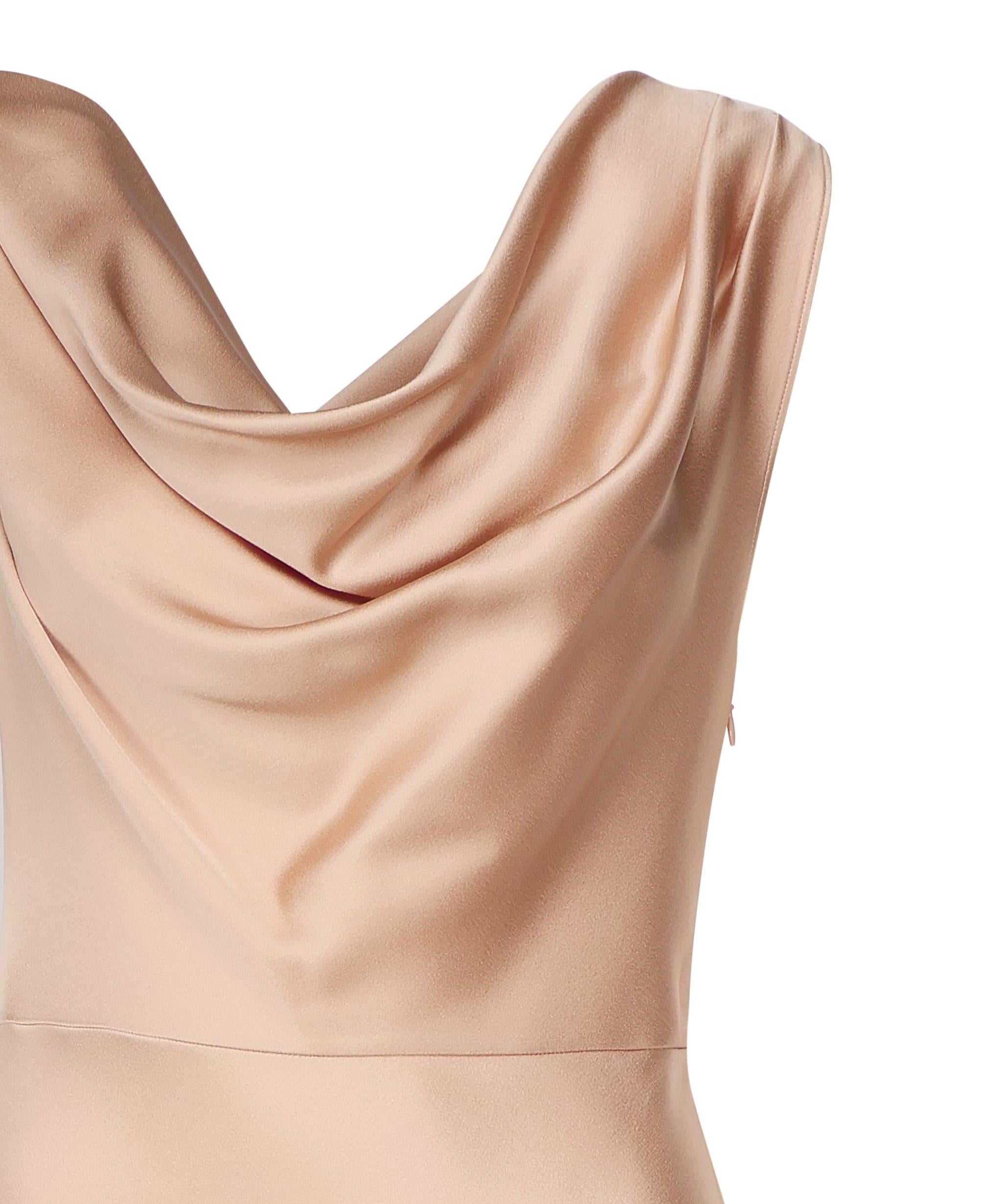 Abiti midi in satin lucido 2A559A N0145 BLUMARINE 