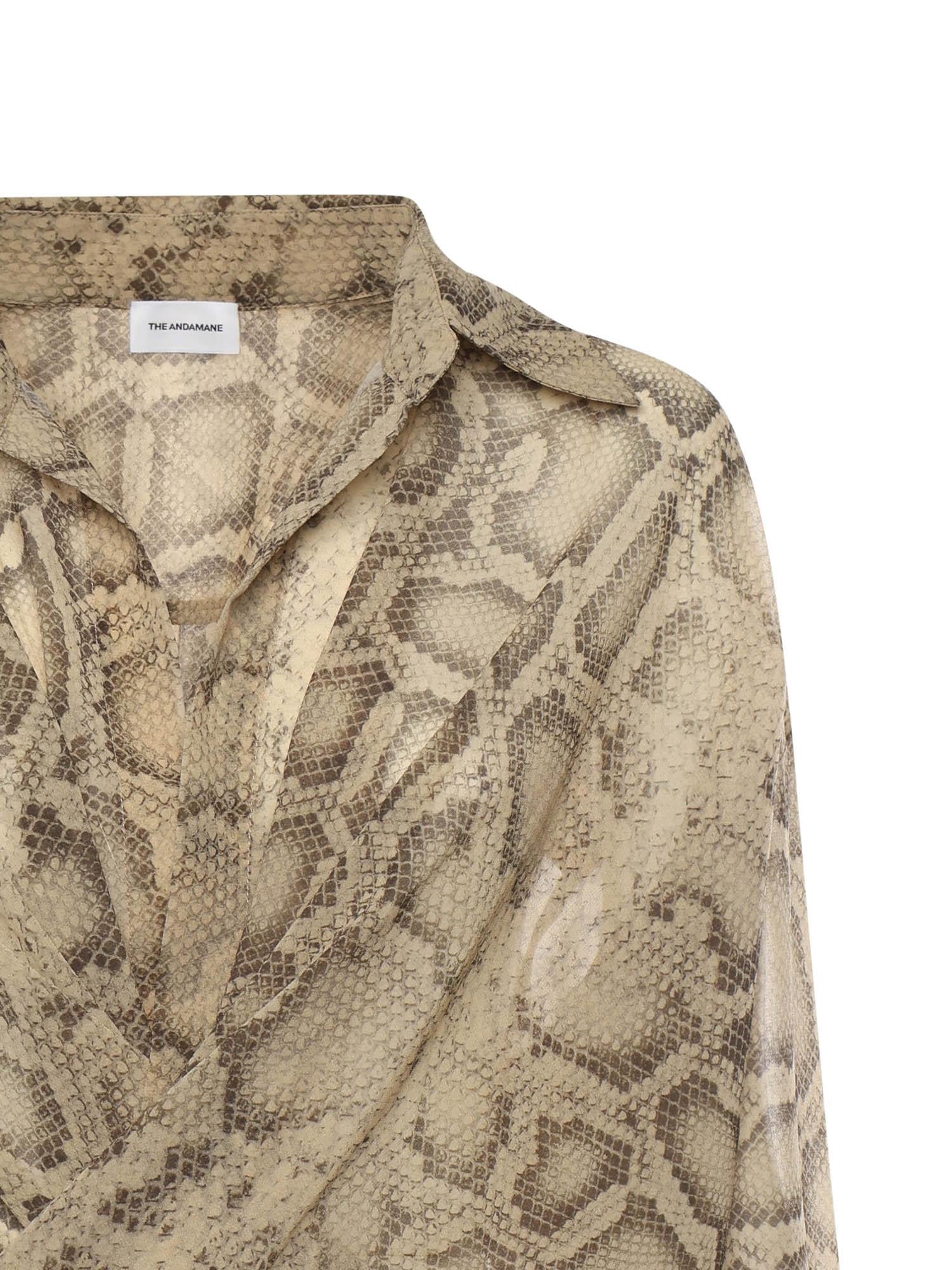 Body Paloma T190929B TNP264NATURAL PYTHON THE ANDAMANE 