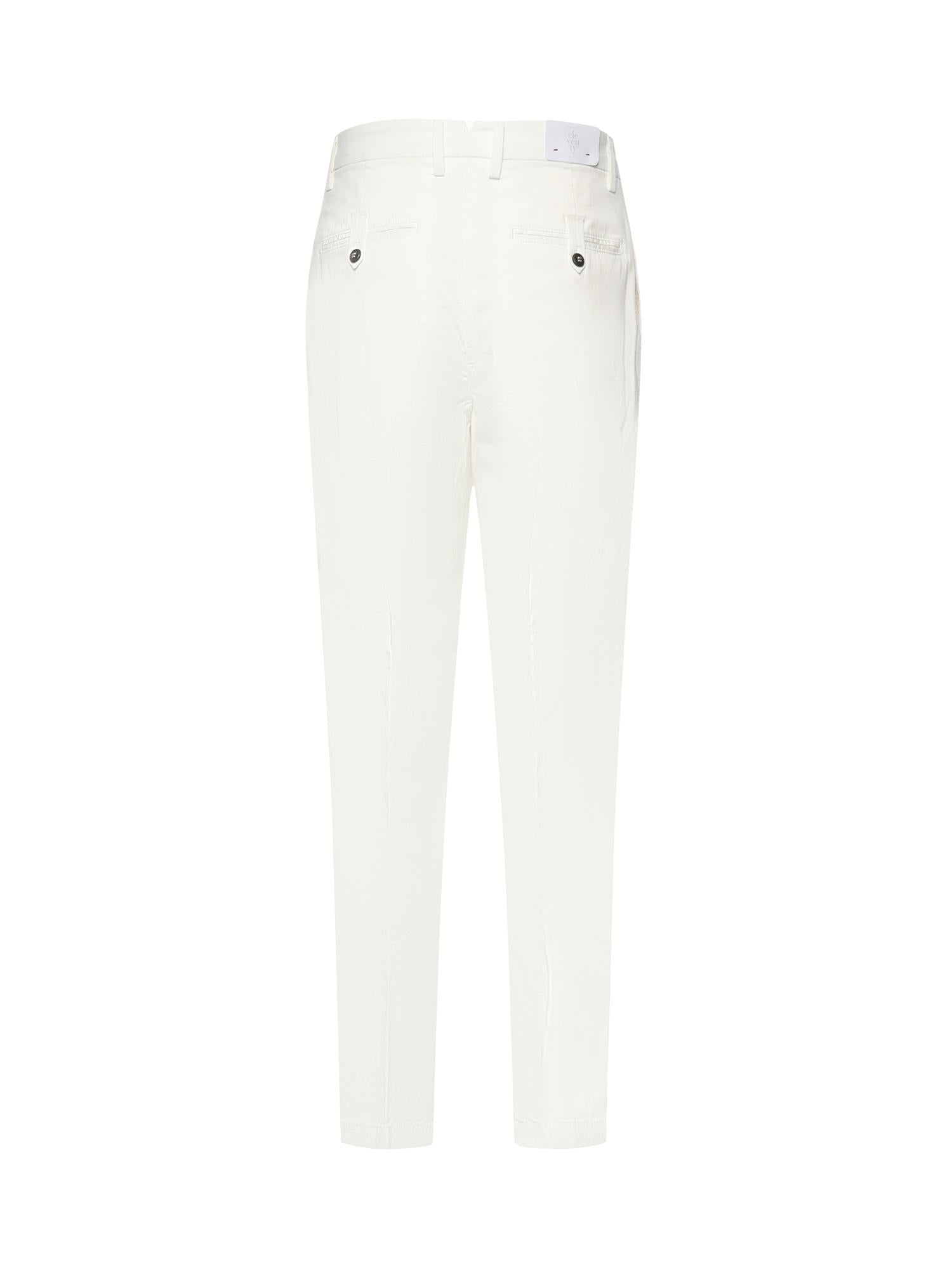Pantaloni in misto cotone M75PANJ05TET0K004 01N ELEVENTY 