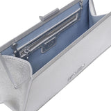 Clutch Crow Sports metallizzata 73BS7Q302 CROWARGENTO V° 73 