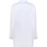 Camicia in cotone con dettaglio plissé GWP02599 P00232310359 GOLDEN GOOSE 