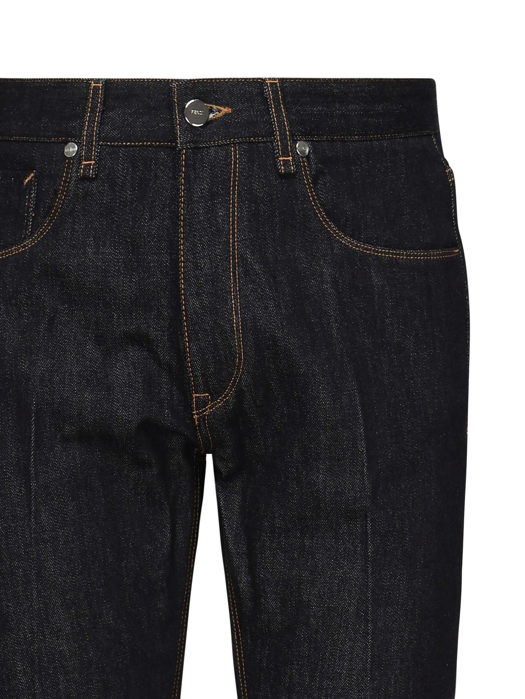 Denim selleria con logo FLP288 AUAGF1RXI FENDI 