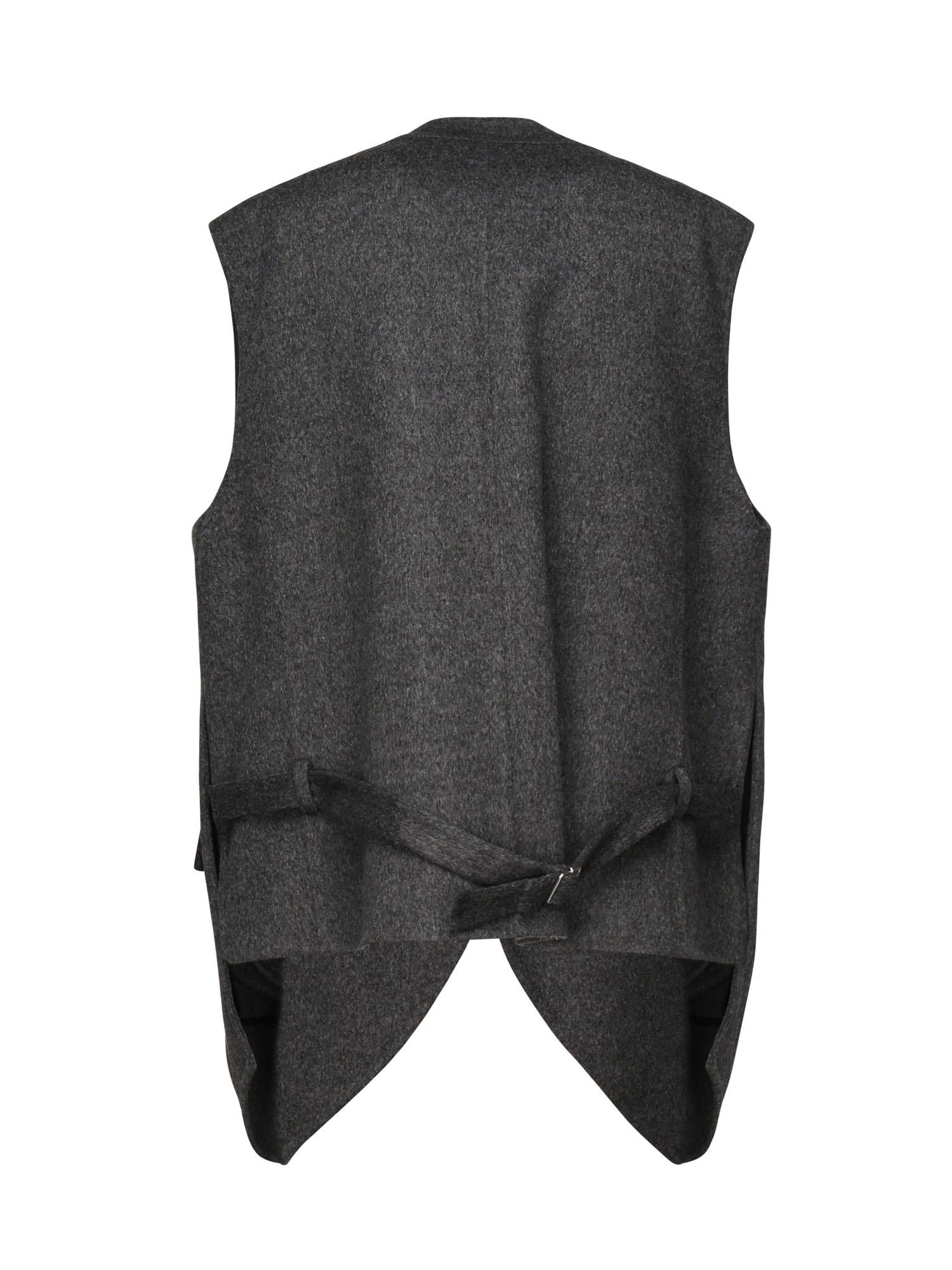 Gilet in lana double face 835294 V4CB01307 BOTTEGA VENETA 