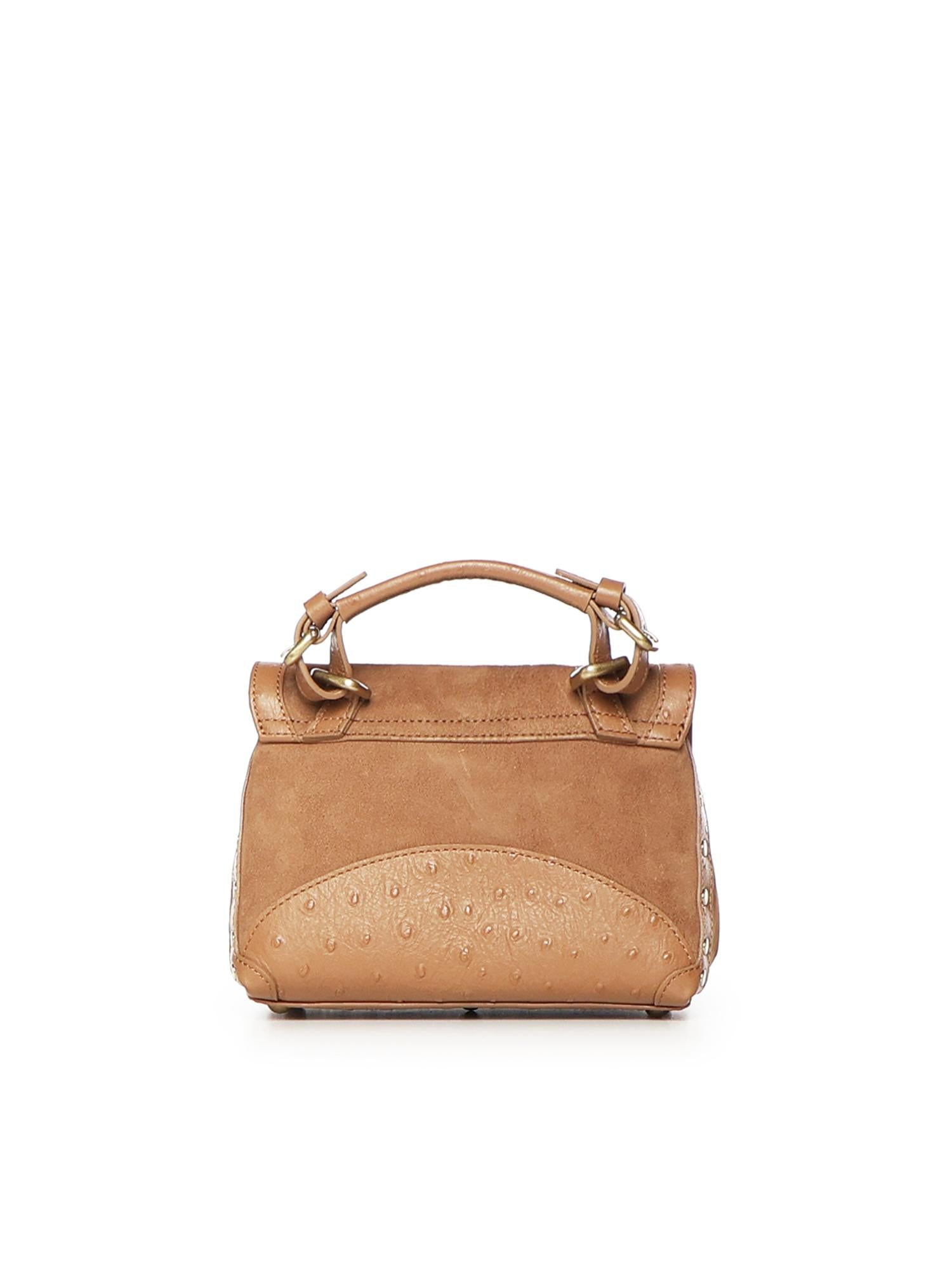Borsa Postina® Baby in pelle Zashmere® e cactus 070790 2270000Z0248 ZANELLATO 