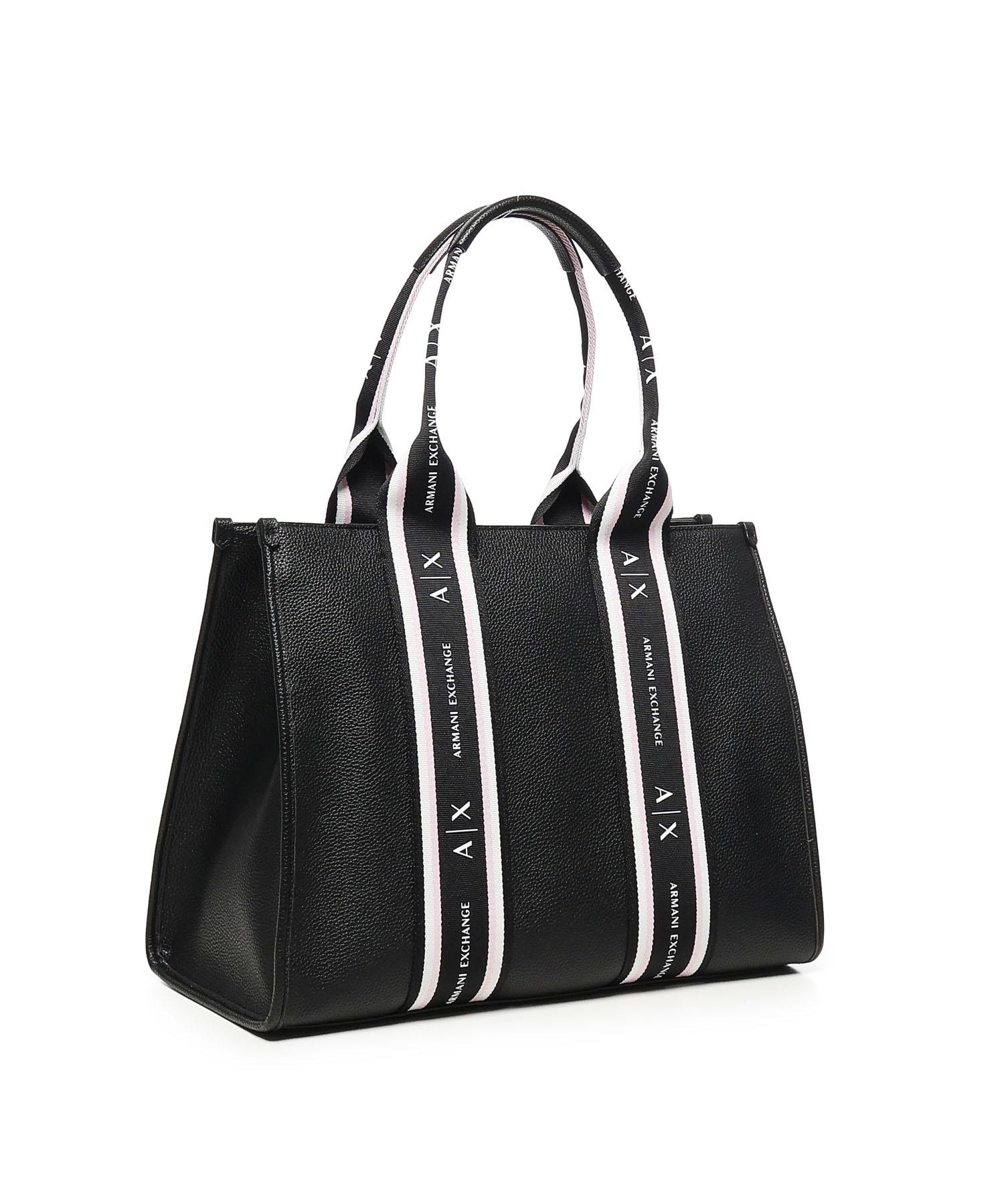 Tote bag con bande a contrasto XW000934 AF13685MC056 ARMANI EXCHANGE 