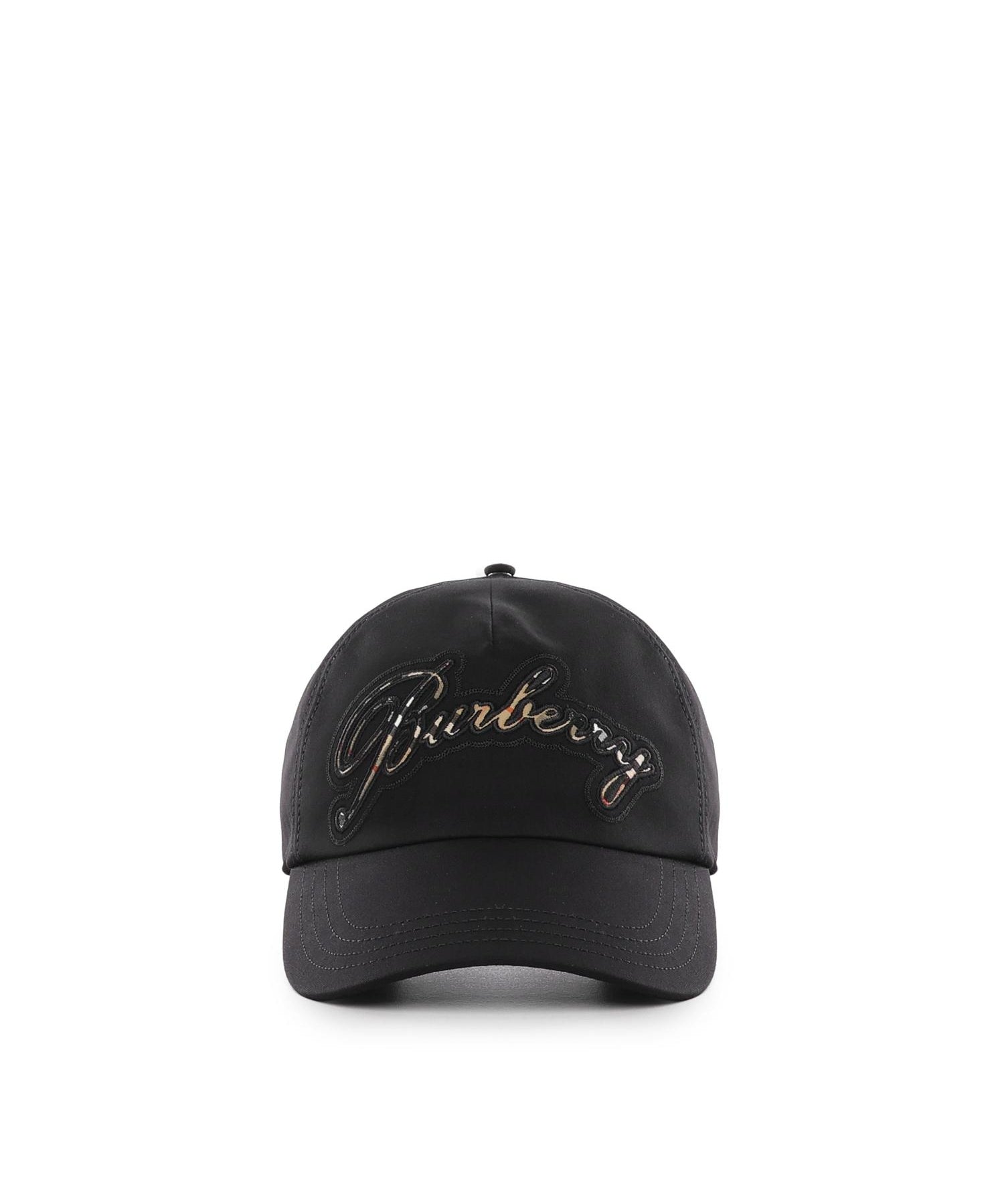 Cappello da baseball in gabardine con logo 8121415 A1189 BURBERRY 