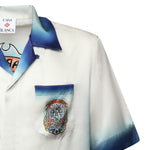 Camicia "Casa Way Skate" in seta UMS25SH03 03 CASABLANCA 