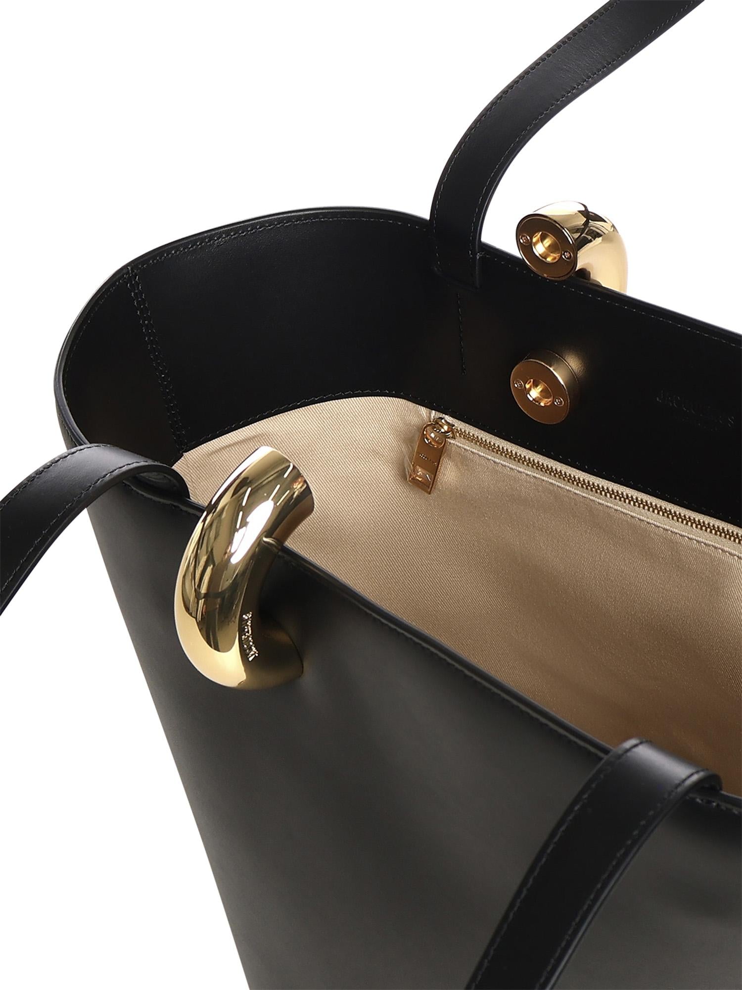 Borsa 'Le bambola' media in pelle BAW00412AC01C01 990 JACQUEMUS 