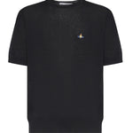 T-shirt Alex in cotone con logo 2701002G Y003FN401 VIVIENNE WESTWOOD 