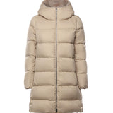 Piumino A-shape in arendelle e new lady faux fur PI001948D 12414Z1980 HERNO 