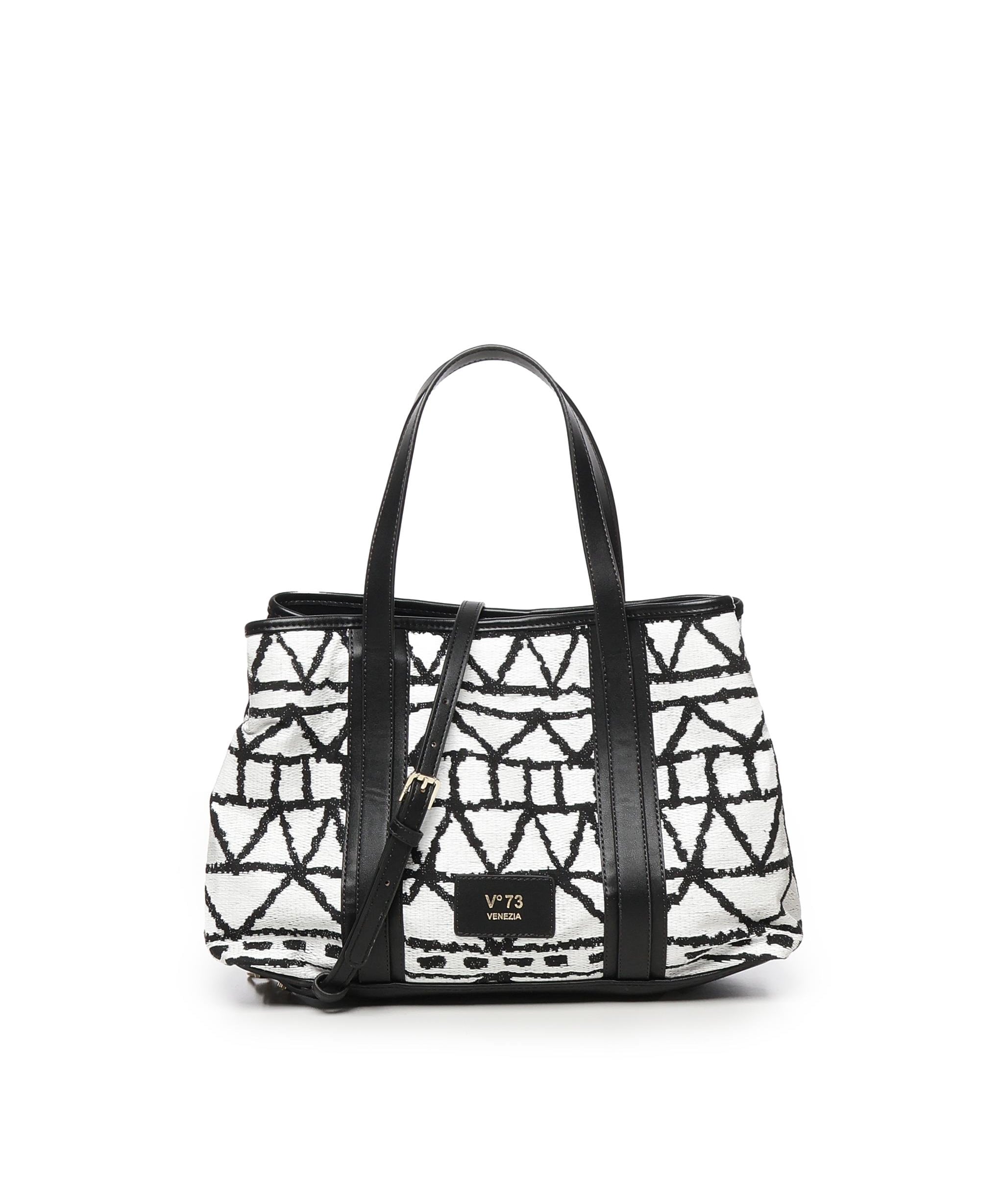 Borsa Tote Beth mini 73BS8VH02 BETHNERO/BIANCO V° 73 