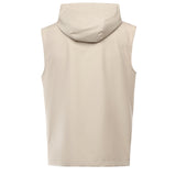 Gilet con cappuccio in seta K75GILK04TES0K085 02 ELEVENTY 