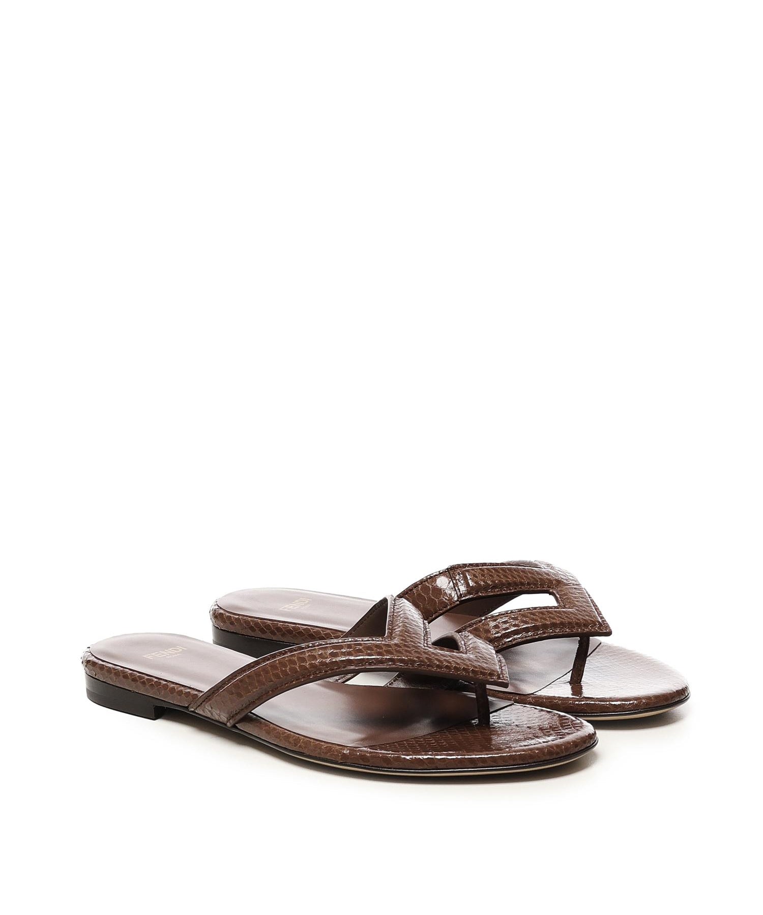 Infradito flatform Fendi Fling 8Y8712 AUEEF1T31 FENDI 