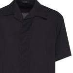 Camicia Molten in misto lana VOLTEN BLU GIULIANO GALIANO 