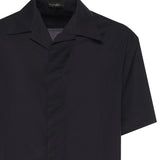 Camicia Molten in misto lana VOLTEN BLU GIULIANO GALIANO 