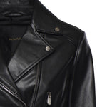 Giacca chiodo stile biker in nappa 106247 A32IZ99 PINKO 