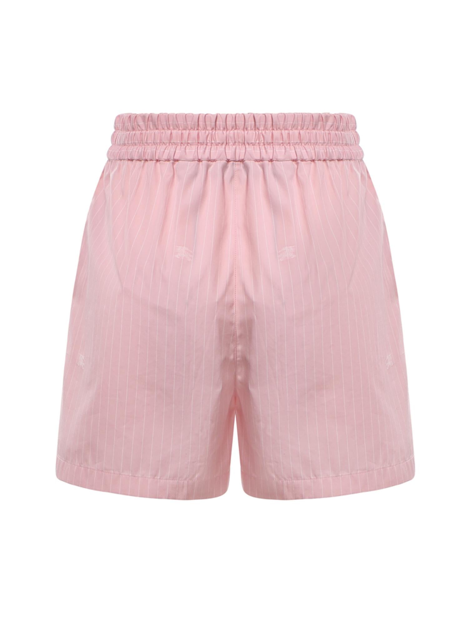 Shorts a righe in cotone 8129064 C6258 BURBERRY 