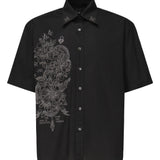 Camicia con ricamo a contrasto RMP25229CA  JOHN RICHMOND 