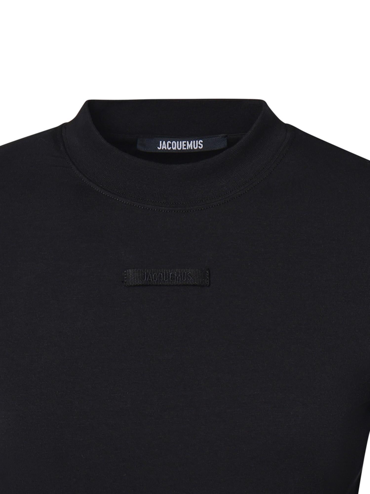 T-shirt in cotone Gros Grain TSW00155AJ00124 990 JACQUEMUS 
