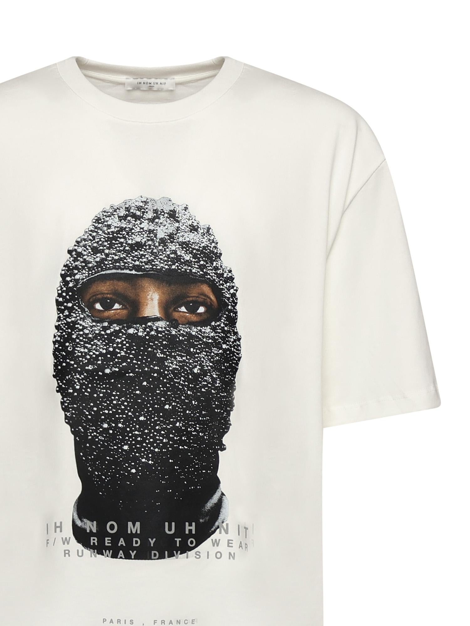 T-shirt con stampa in cotone<BR/> NUW25265 081 IH NOM UH NIT 