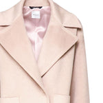 Cappotto in panno di lana 25AL112 ROSA ALISHEVA 