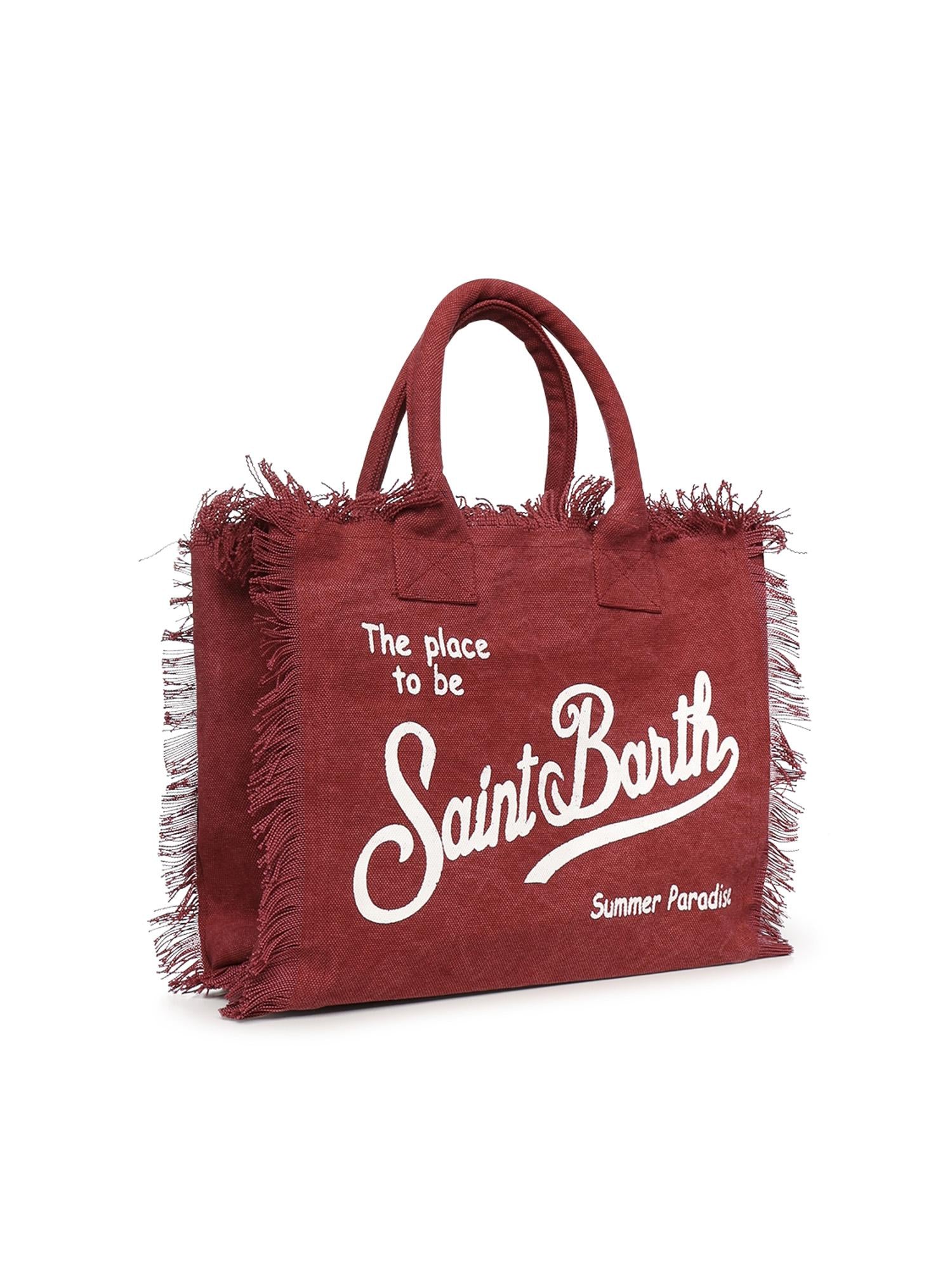 Borsa Vanity in canvas VANI001 00171L MC2 SAINT BARTH 