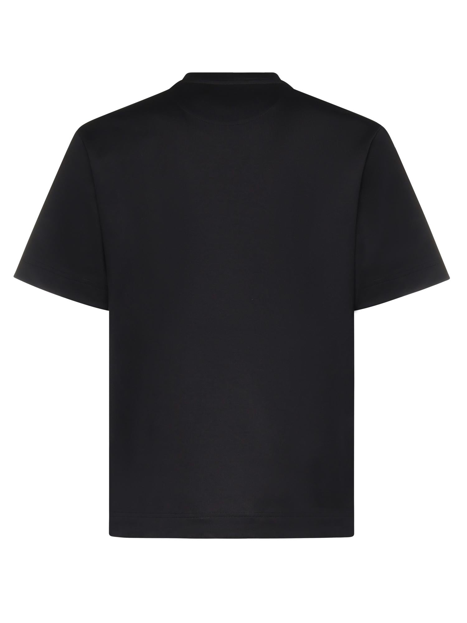 T-shirt in cotone con logo FY0936 AW0RF1UL6 FENDI 